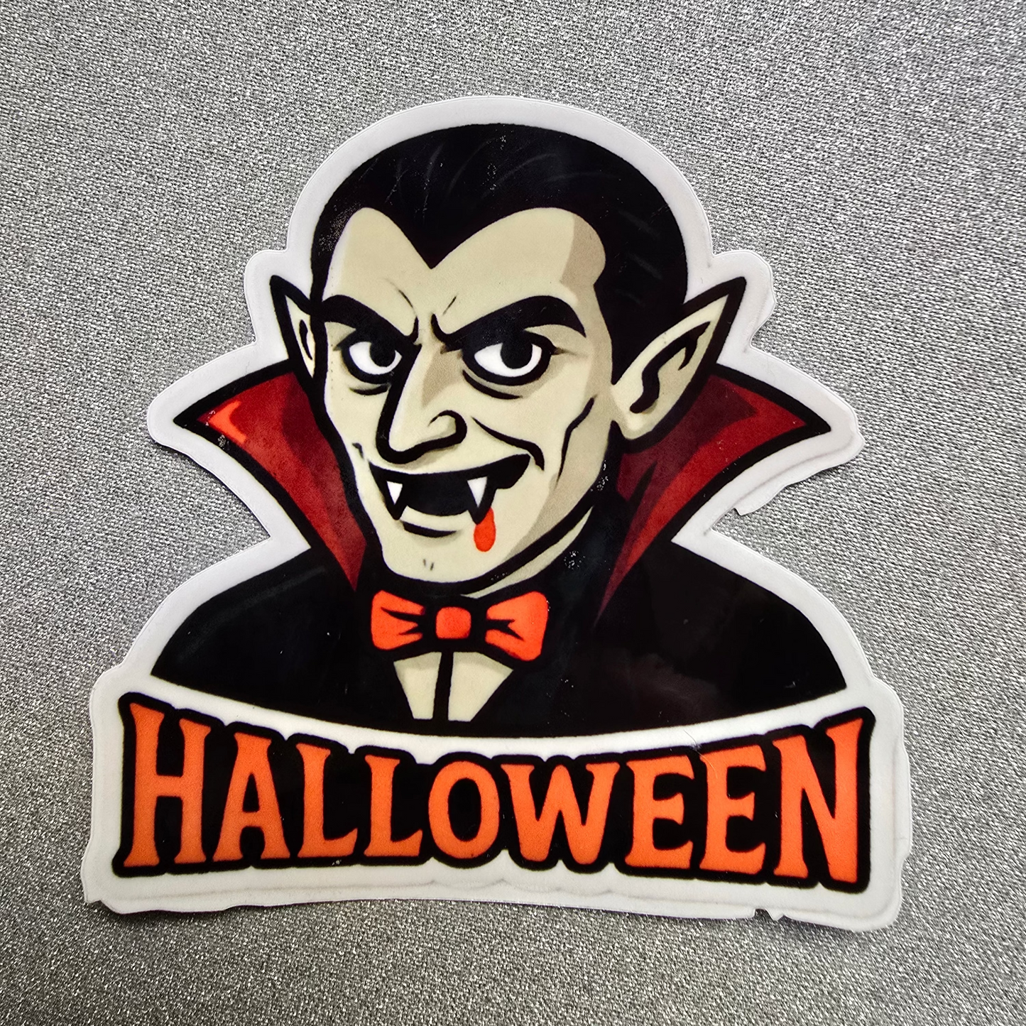 Vintage Dracula Vampire Decal - Waterproof Sticker