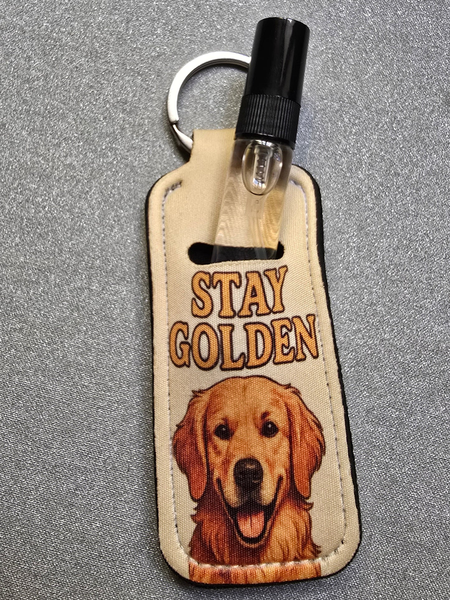 Stay Golden - Hanging Car Air Freshener