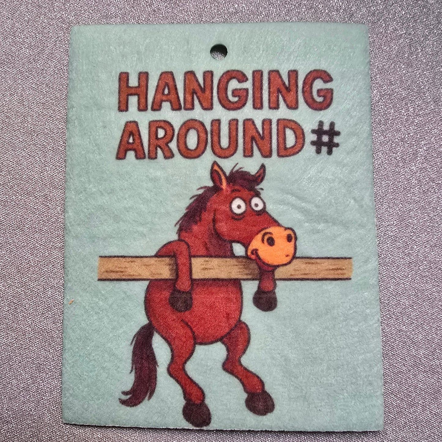Hanging Around # - Car Air Freshener