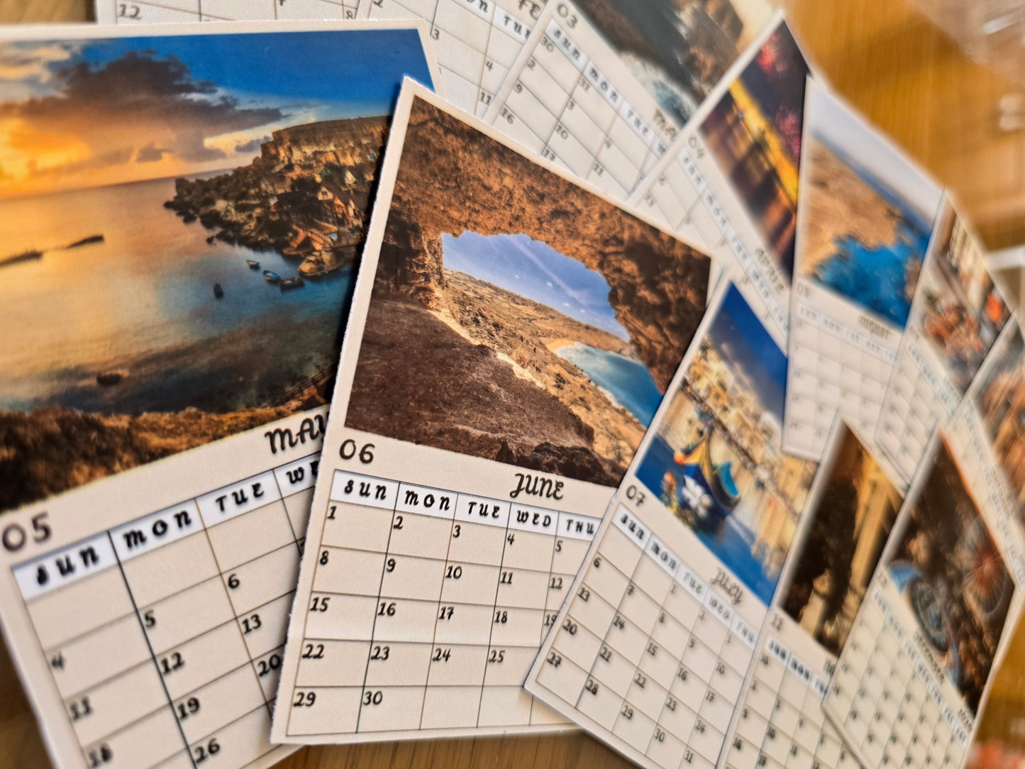 Personalized Calendar Magnets 2026