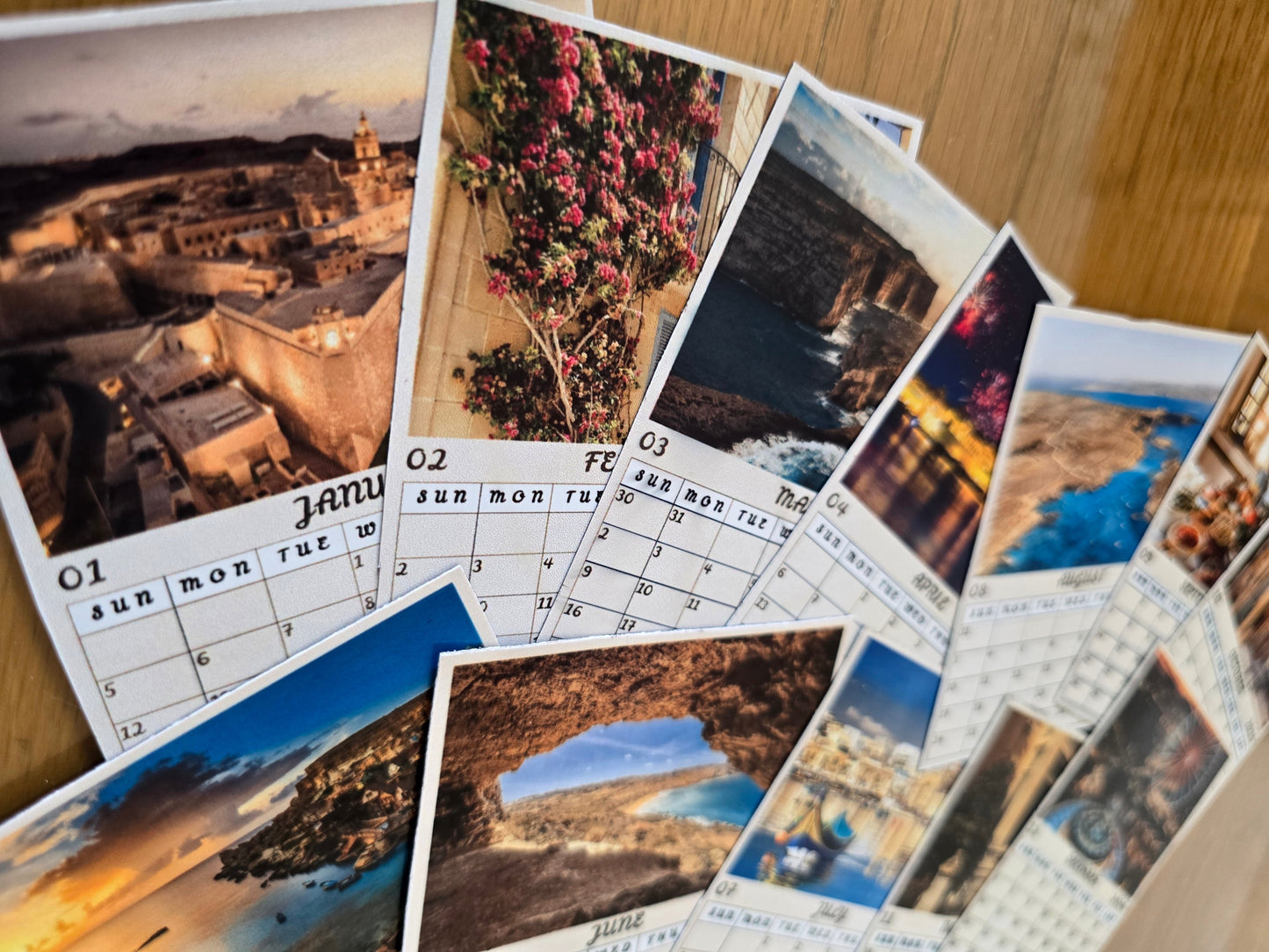 Personalized Calendar Magnets 2026