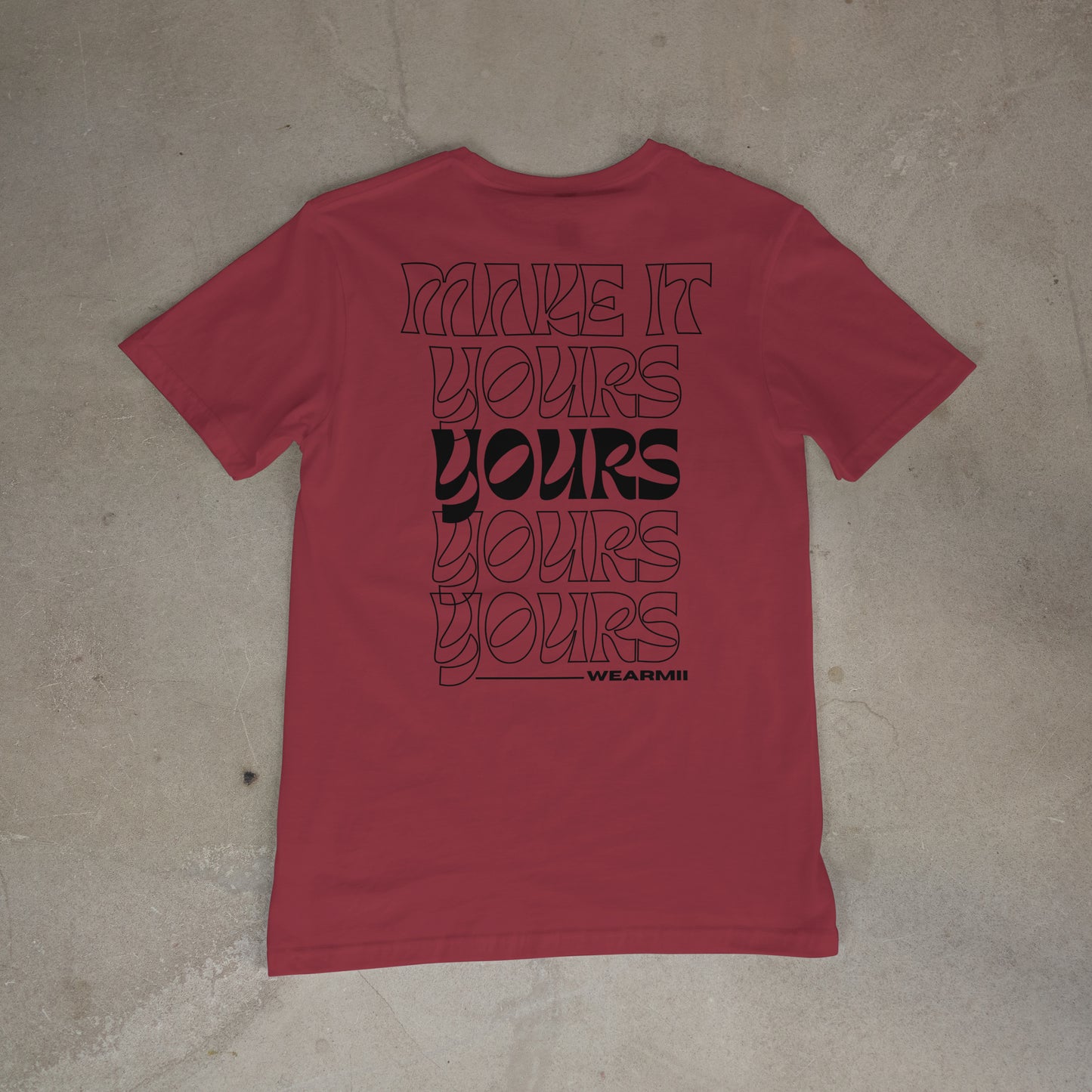 Make it yours (black)