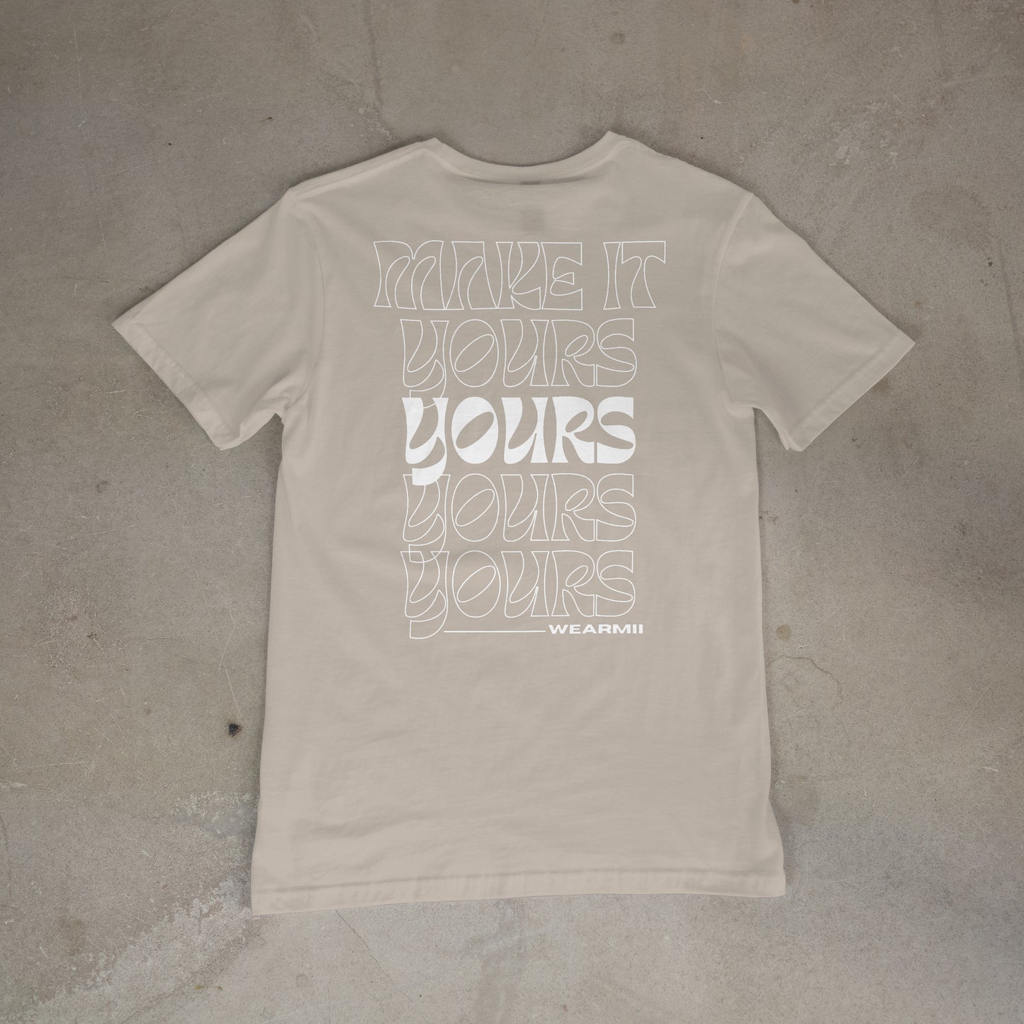 Make it yours (white)