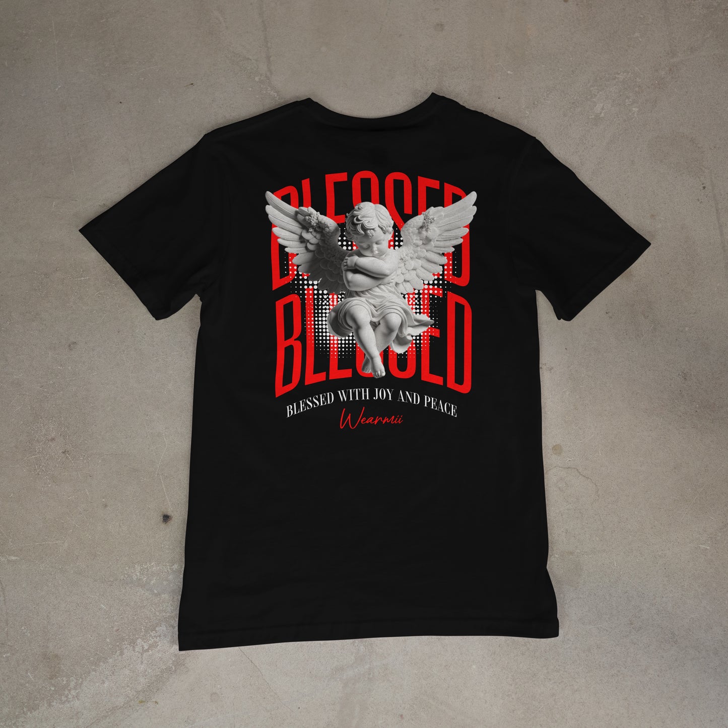 Blessed Angel (red & white)