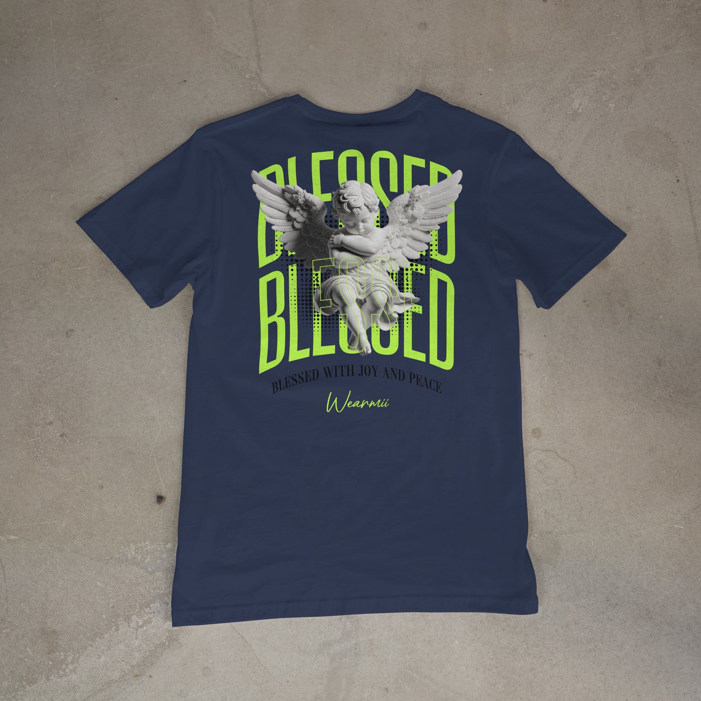 Blessed Angel (green & black)