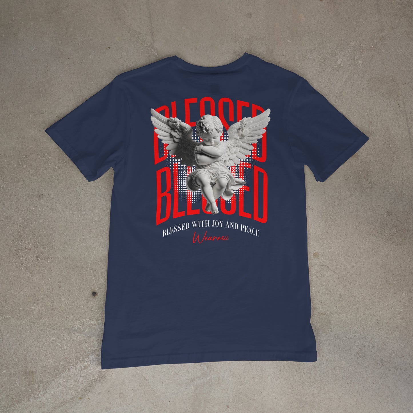 Blessed Angel (red & white)