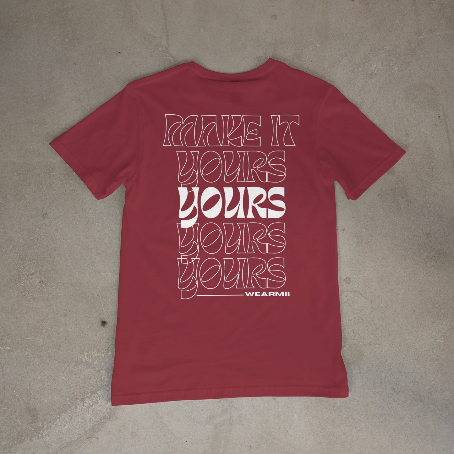 Make it yours (white)