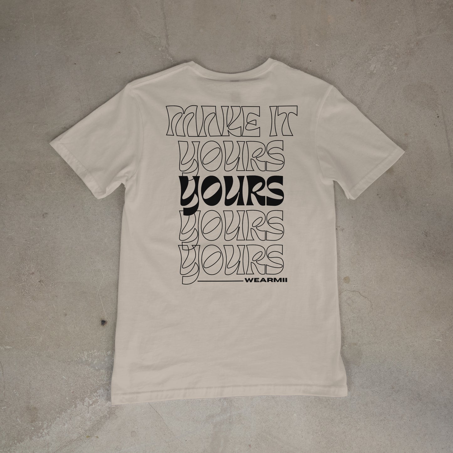 Make it yours (black)