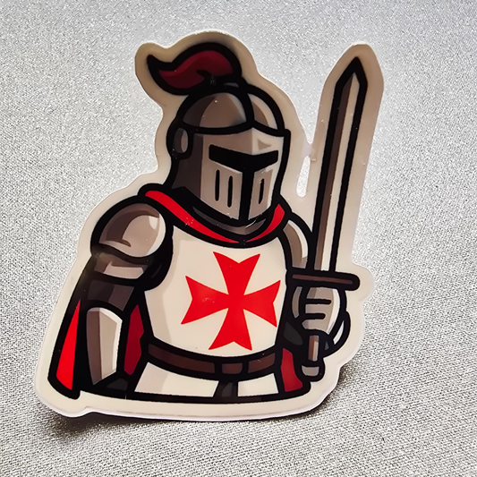 Knights templar - Waterproof Sticker