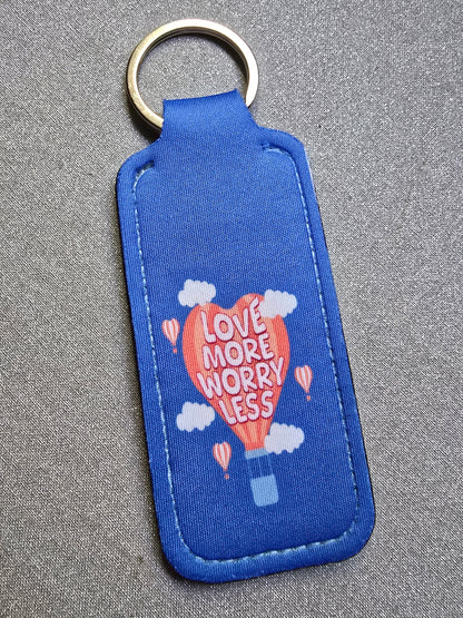 Love more Worry less - Car Air Freshener