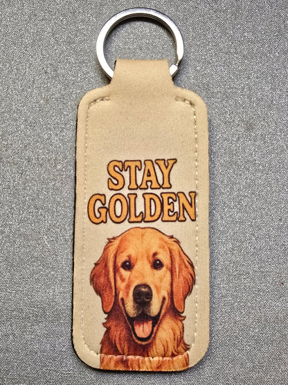 Stay Golden - Hanging Car Air Freshener