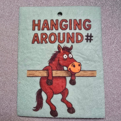 Hanging Around # - Car Air Freshener