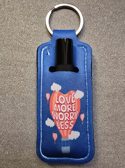 Love more Worry less - Car Air Freshener