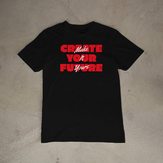 Create Your Future – Make It Yours (red & white)