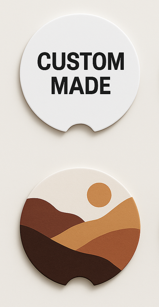 Custom Made Car Coasters